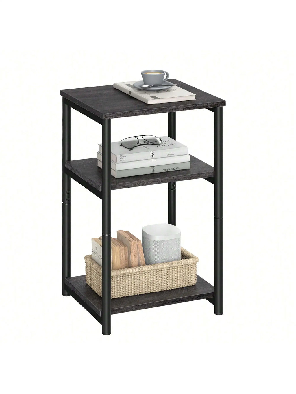 Slim Side Table Nightstand