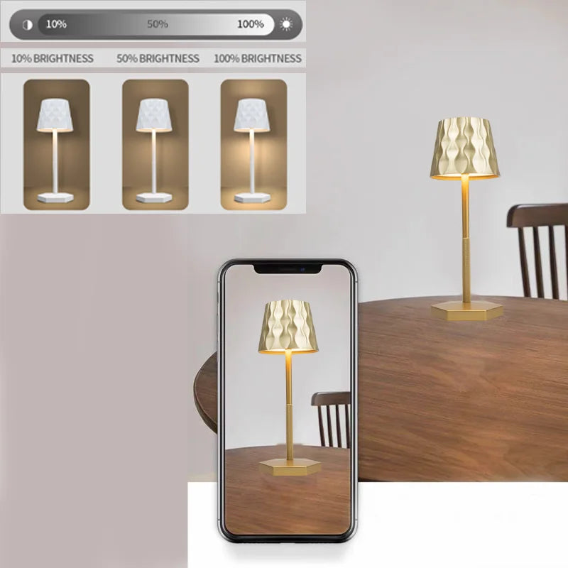 Ripple Touch Table Lamp