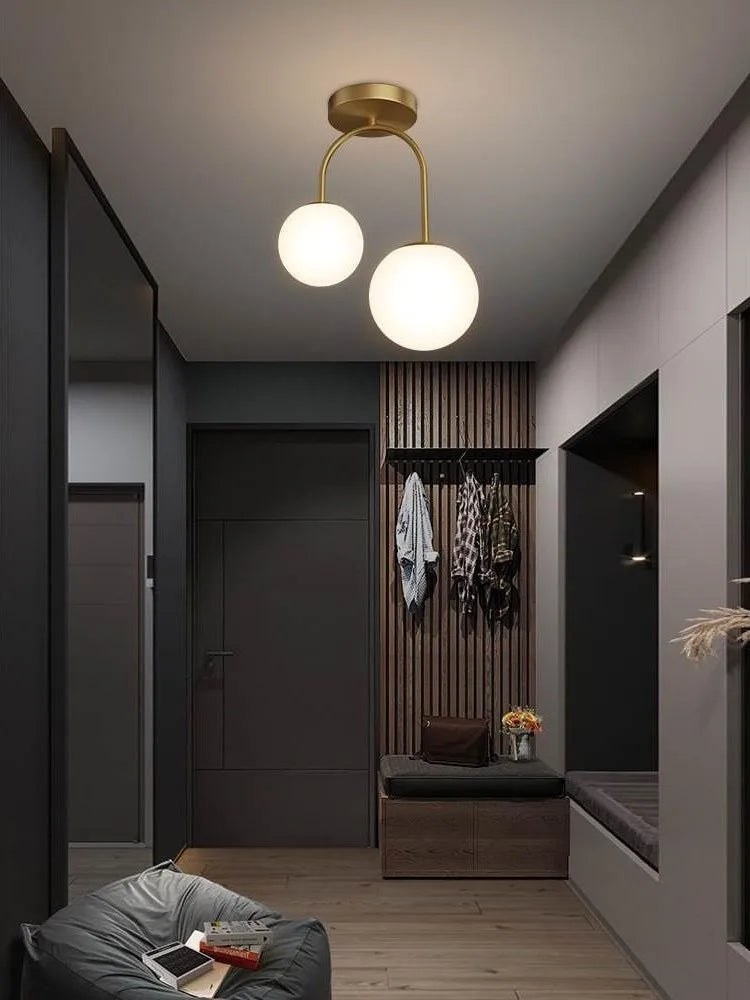 Nordic Glass Ceiling Light