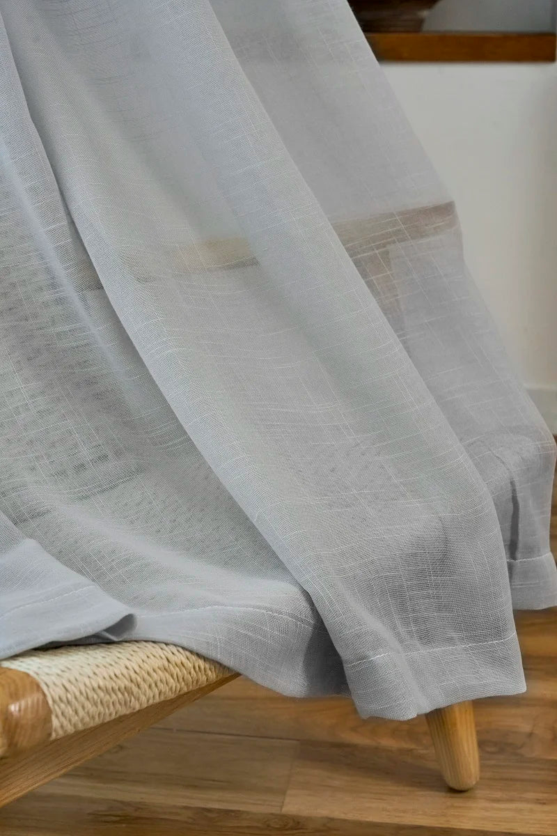 Japanese Cotton-Linen Sheer Curtains