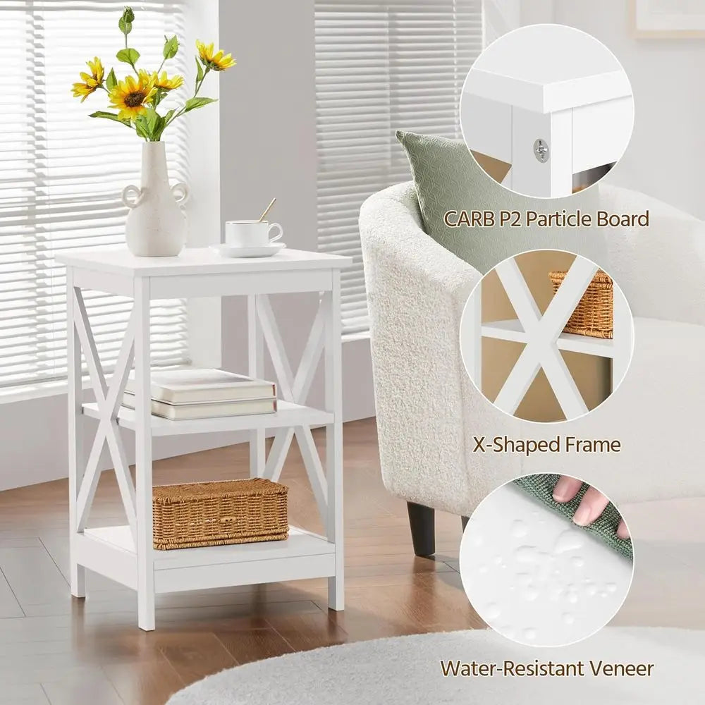 Wood Side Table