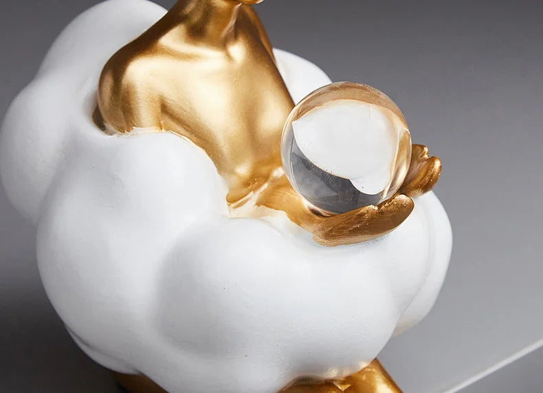Cloud Girl Sculpture