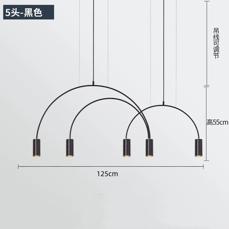 Modern Arc Pendant Lamp