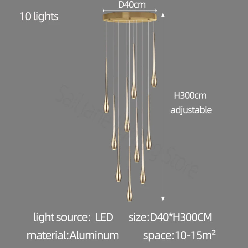Minimalist Pendant Chandelier