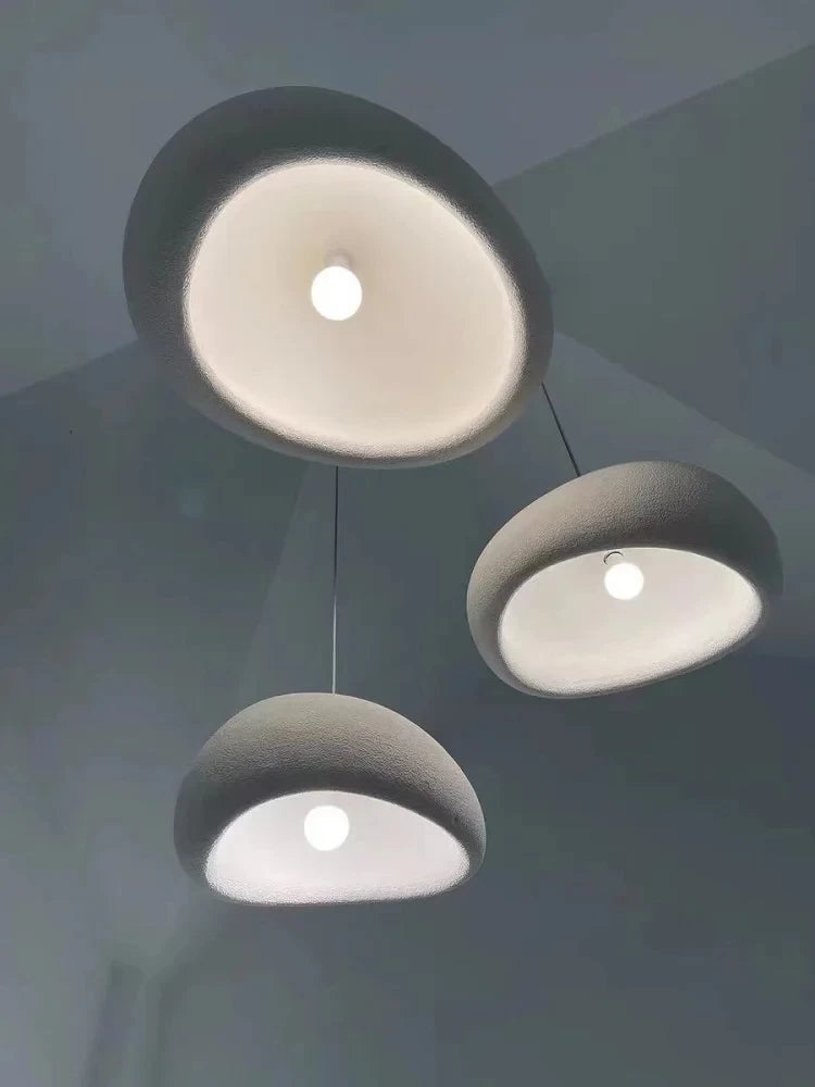Wabi-Sabi Cement Pendant Chandelier