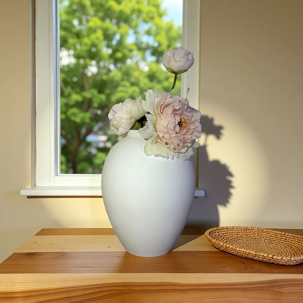 Wabi-Sabi Metal Vase