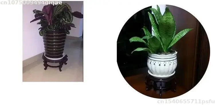 Wood Plant Stand