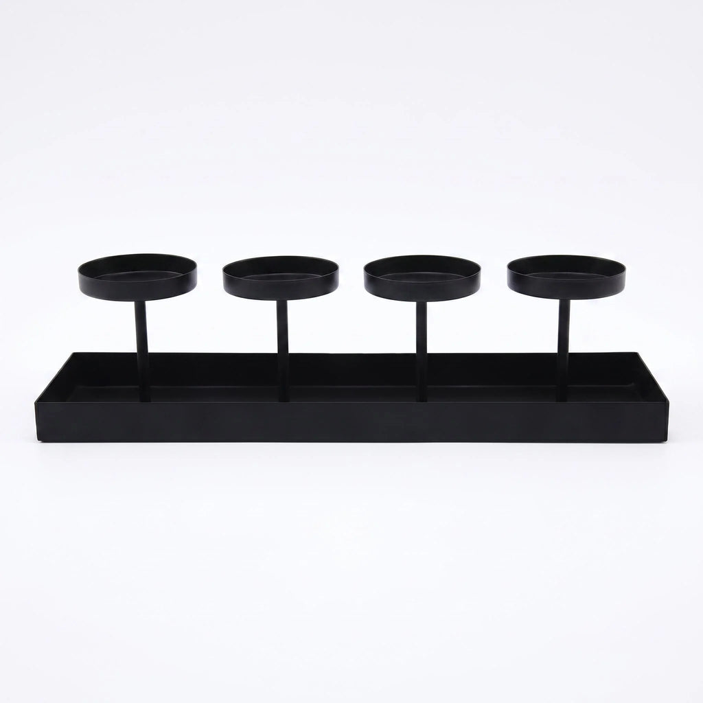 Farmhouse Metal Candelabra