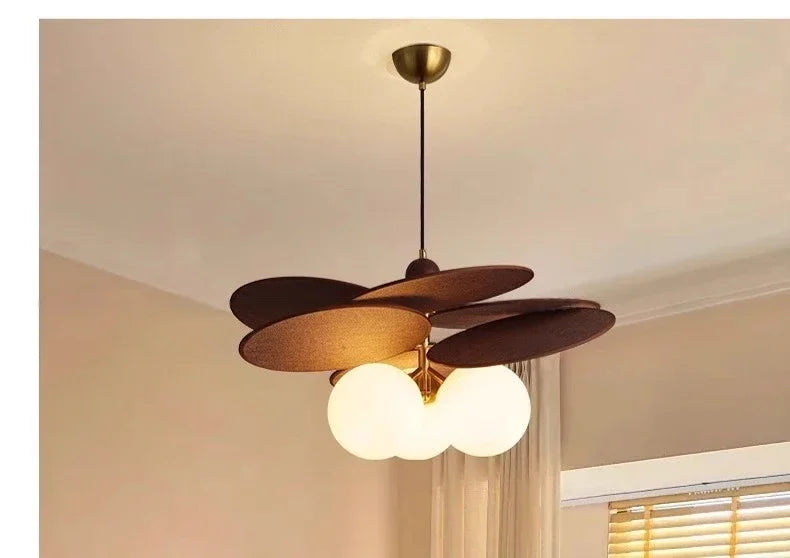Wabi-Sabi Fabric Pendant Chandelier