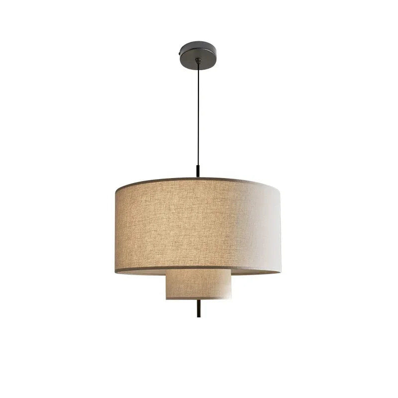 Wabi-Sabi Fabric Pendant Chandelier