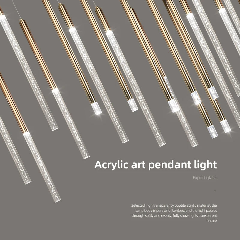 Modern Wood Pendant Chandelier