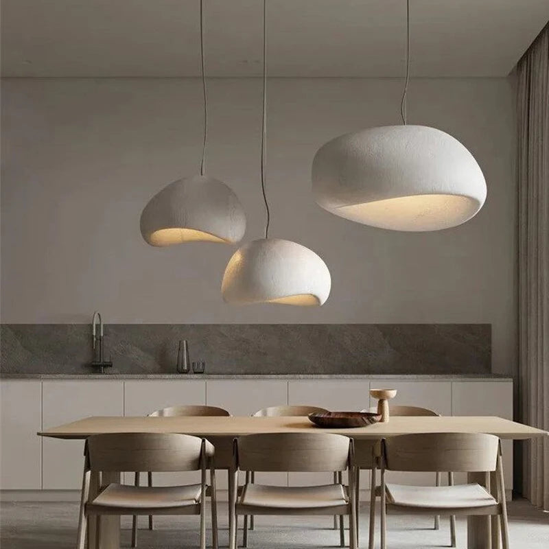 Wabi-Sabi Cement Pendant Chandelier