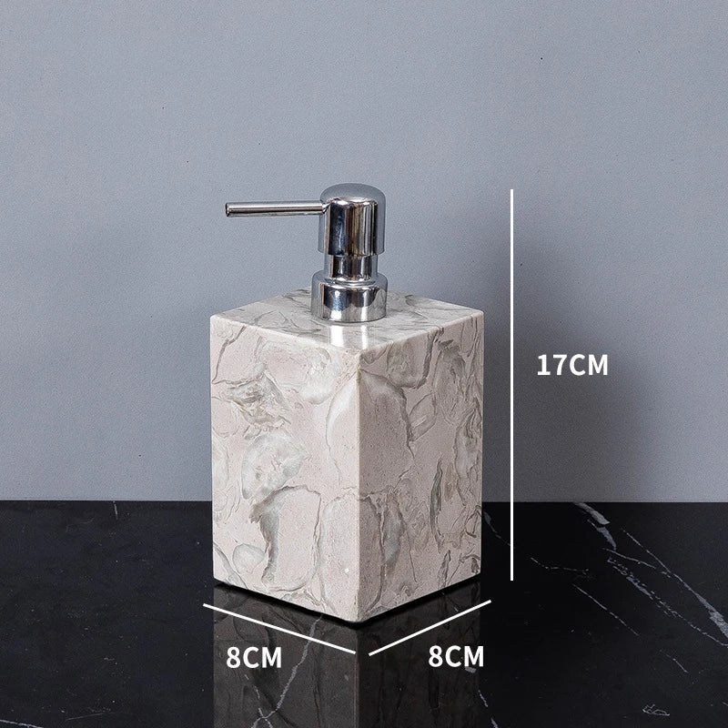 Elegant Marble Bathroom Set