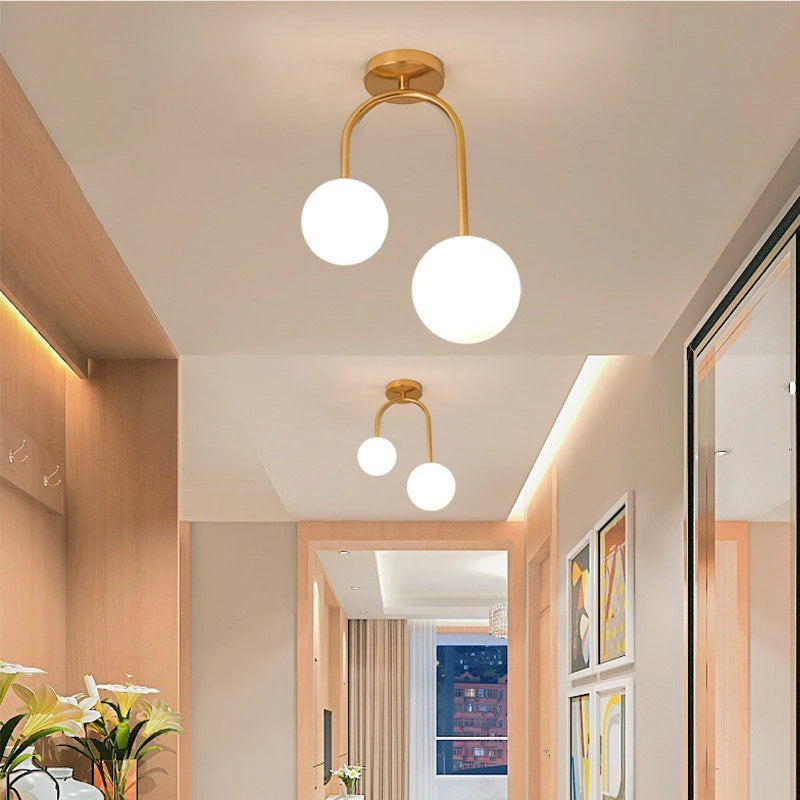 Nordic Glass Ceiling Light