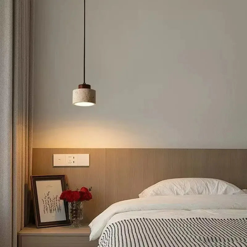 Japanese Wooden Pendant Lamp