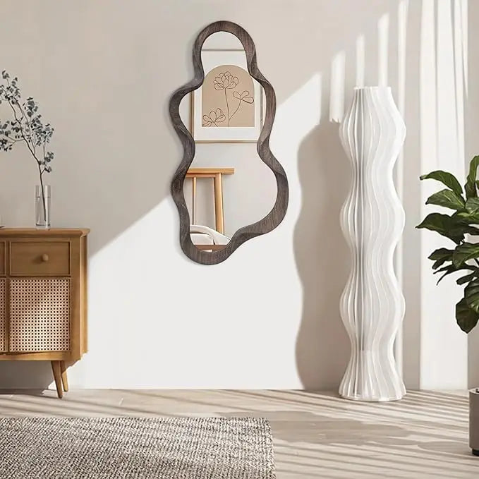 Vintage Irregular Gold Wall Mirror