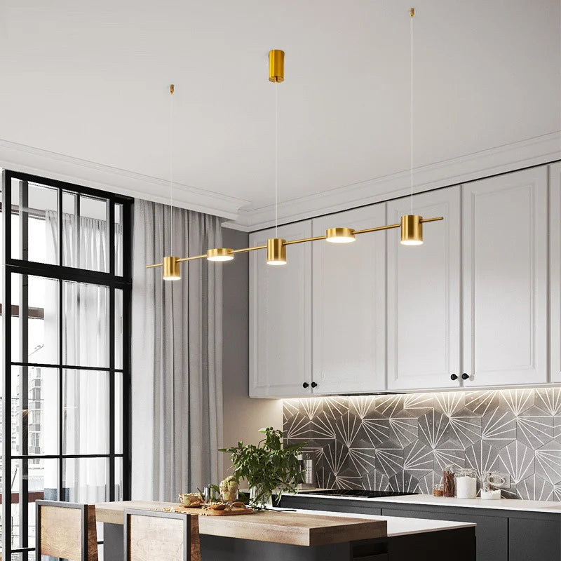 Modern LED Linear Chandelier