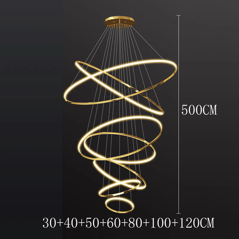 Nordic Acrylic Pendant Chandelier