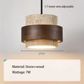 Japanese Stone Pendant Chandelier