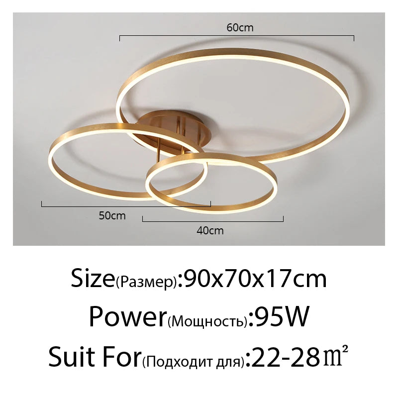 Nordic Acrylic Chandelier