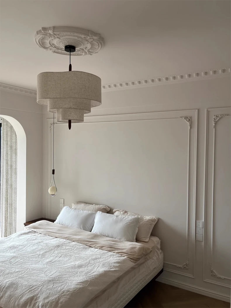 Wabi-Sabi Fabric Pendant Chandelier