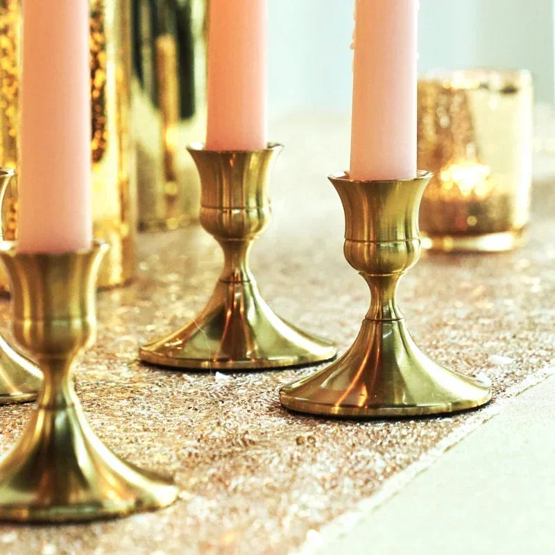 Brass Candlestick (2-Piece Set)