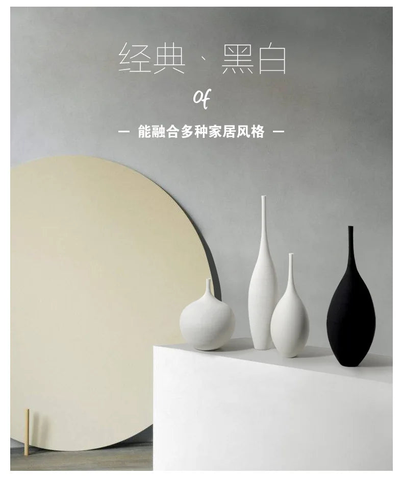Hand-Drawn Zen Art Vase