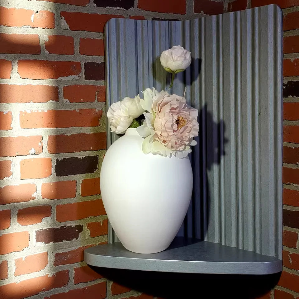Wabi-Sabi Metal Vase
