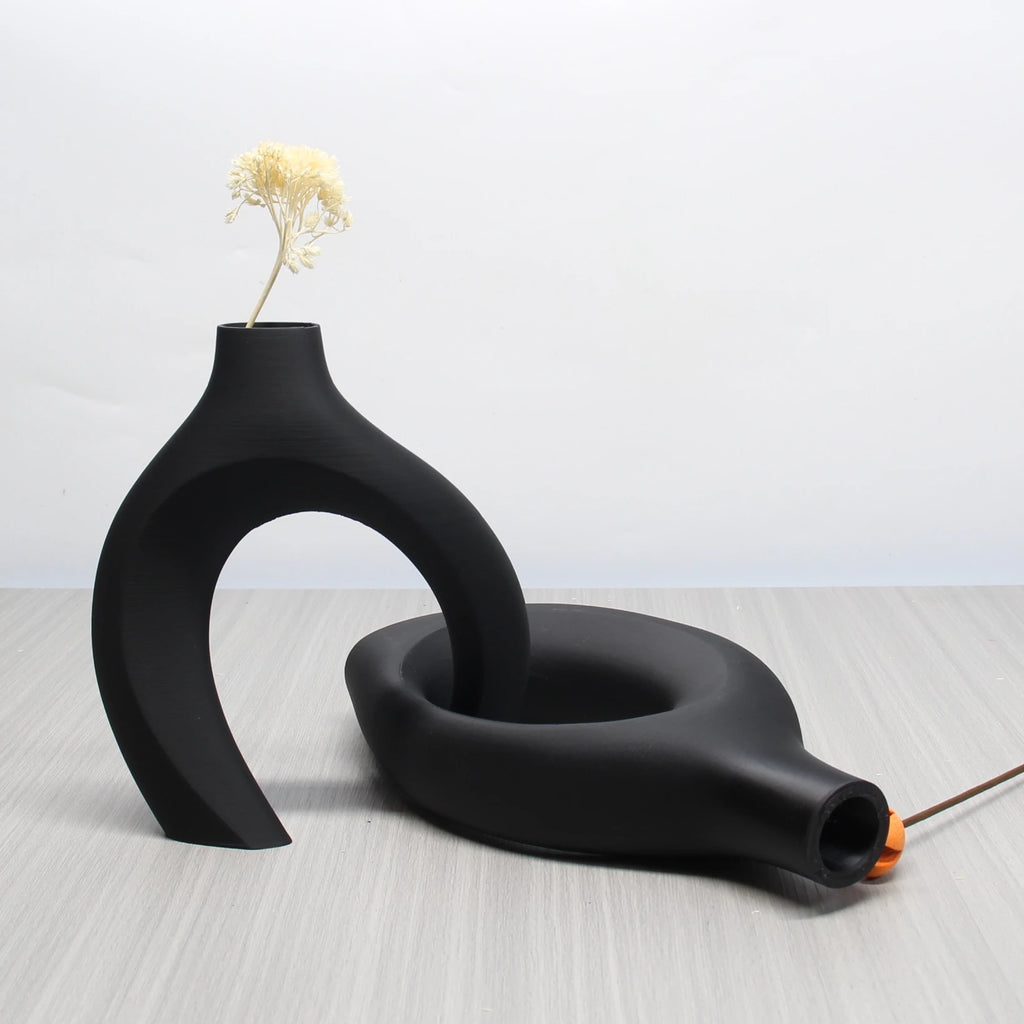Bohemian Art Vase Set
