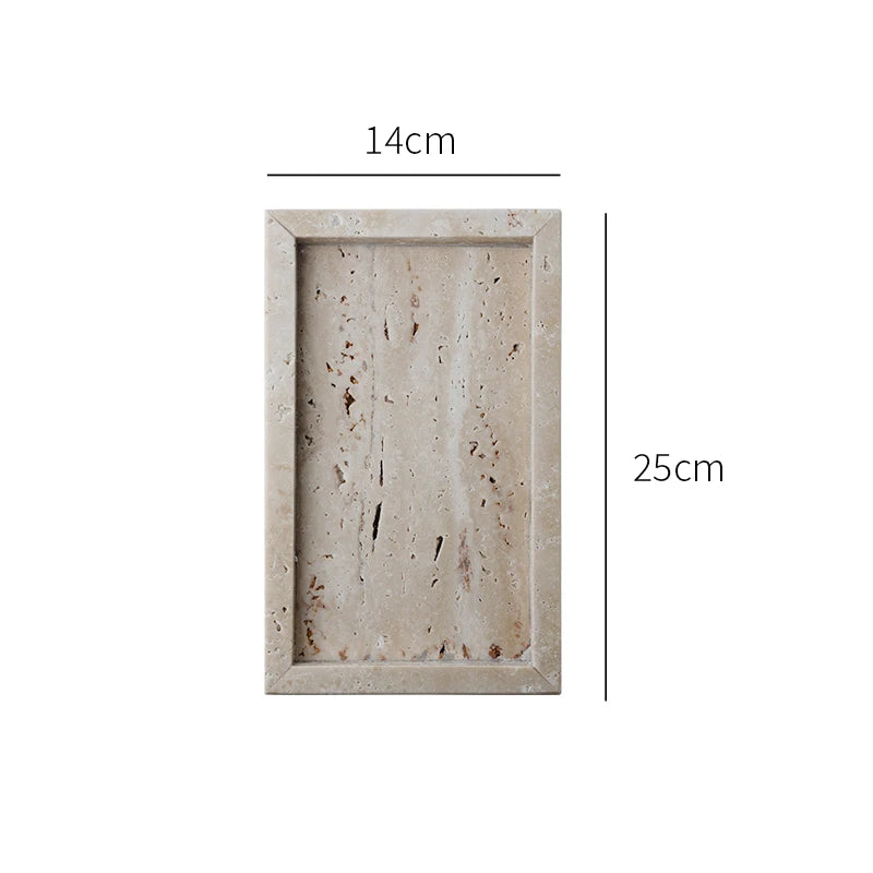 Travertine Display Tray