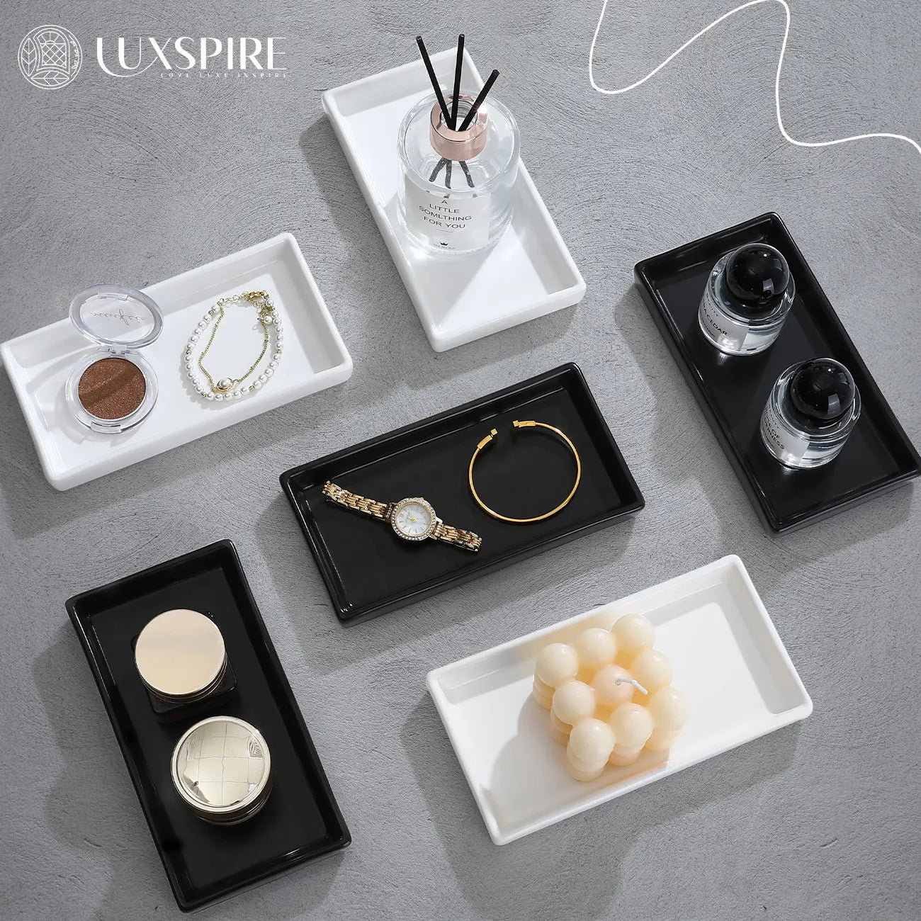 Minimalist Ceramic Vanity Tray