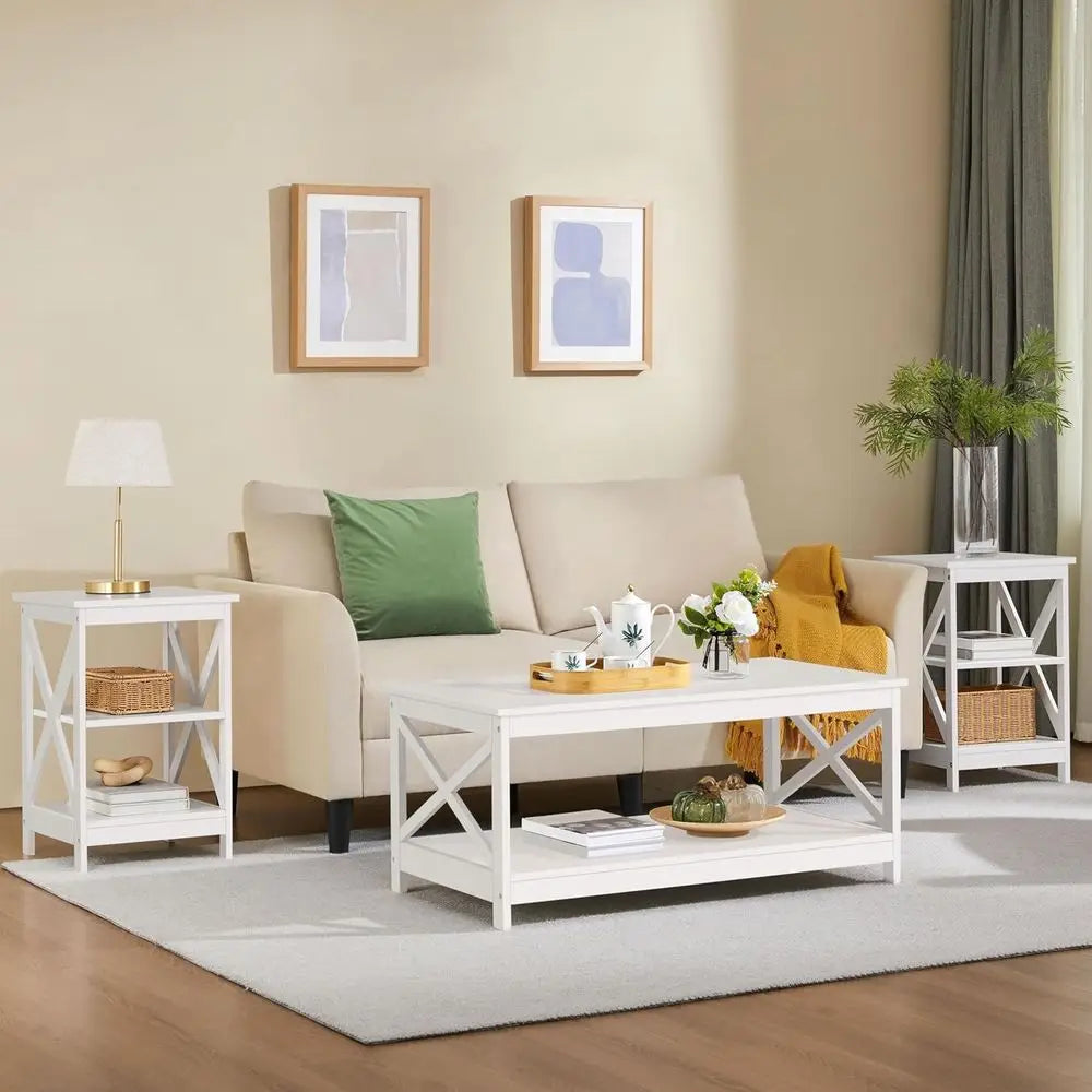 Wood Side Table