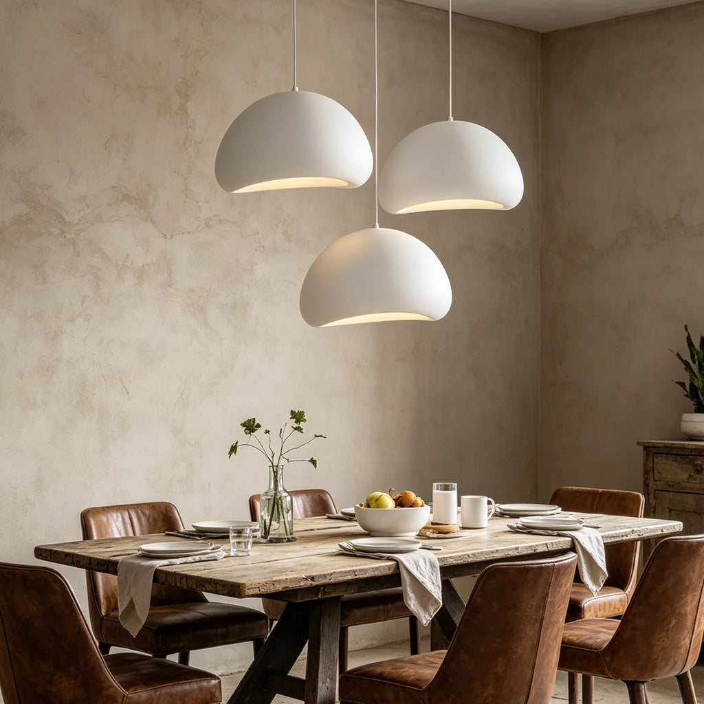 Wabi-Sabi Cement Pendant Chandelier