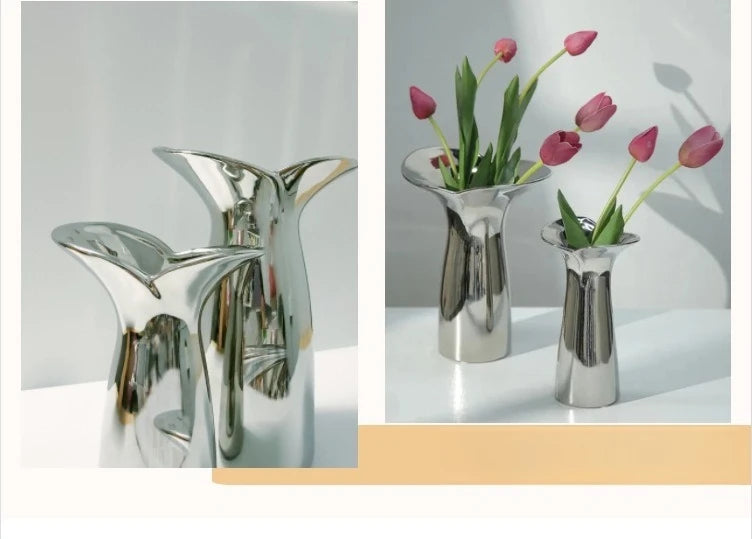 Electroplated Wabi-Sabi Vase