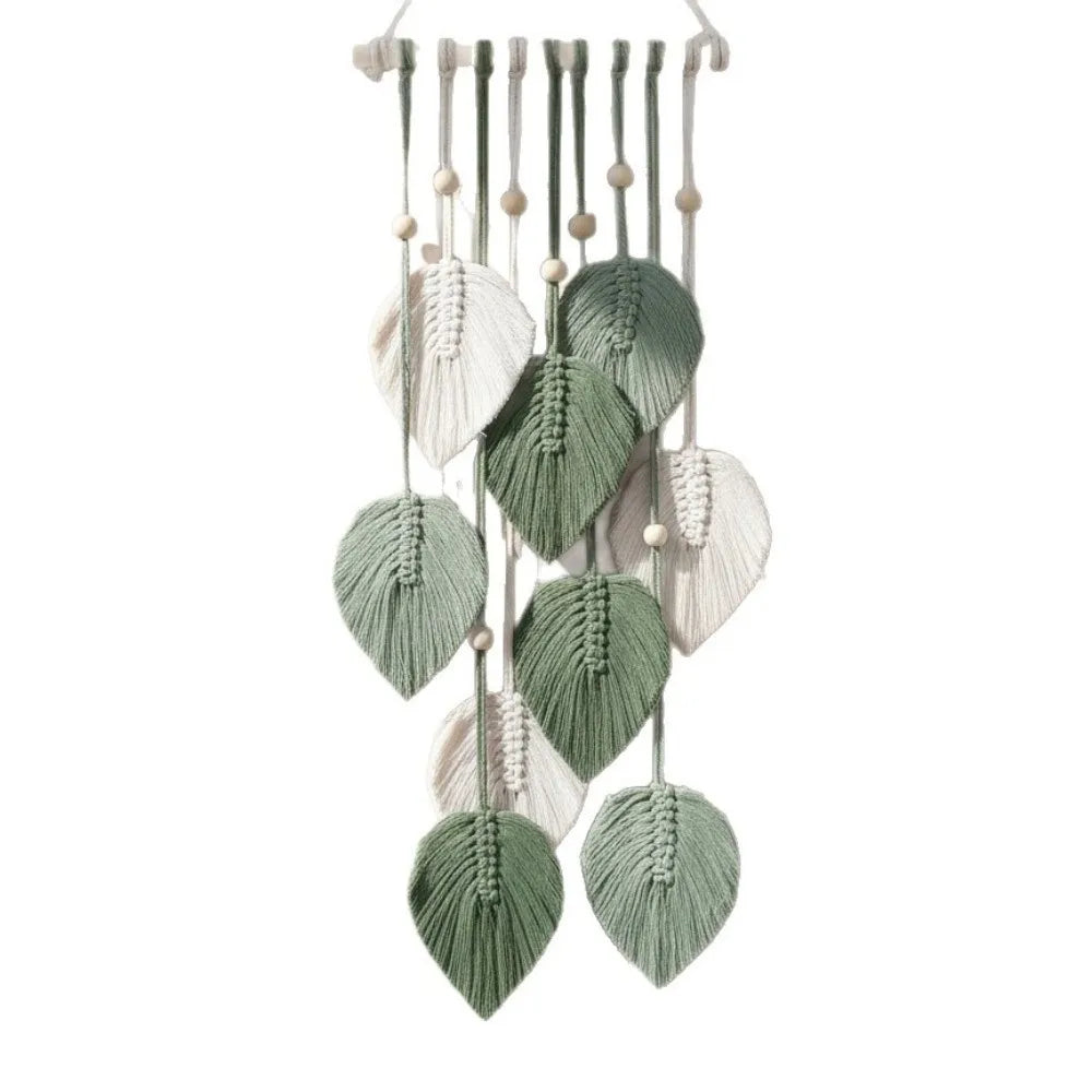 Boho Green Macrame Wall Hanging