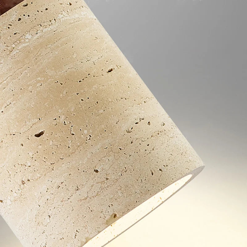 Wabi-Sabi Stone Bedside Lamp