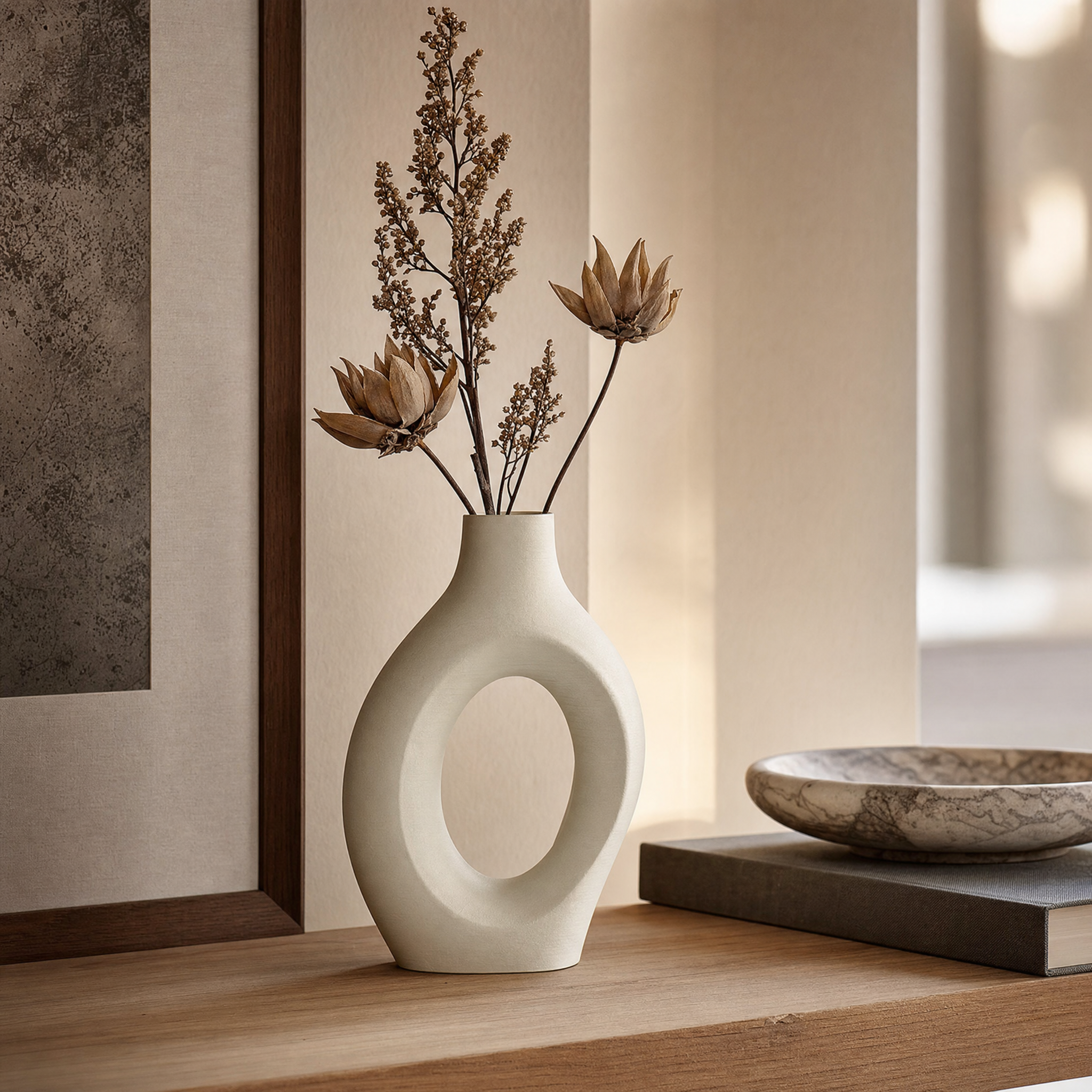 decorative vase styled lifestyle image